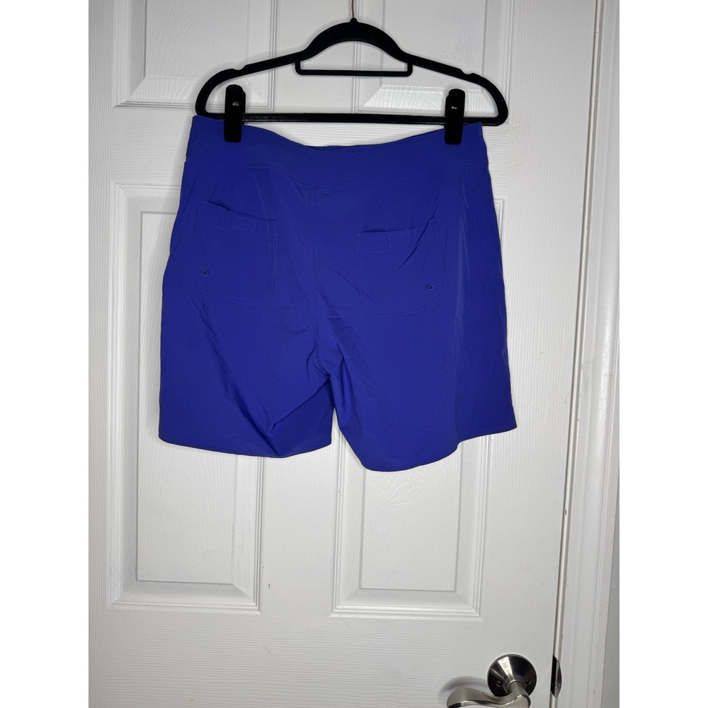L.L. BEAN Womans Royal‎ Blue UPF 50+ Hiking Outdoor Active Shorts Size 8